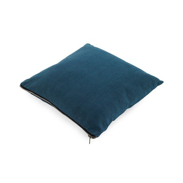 Modrý vankúš Geeso Soft, 45 × 45 cm