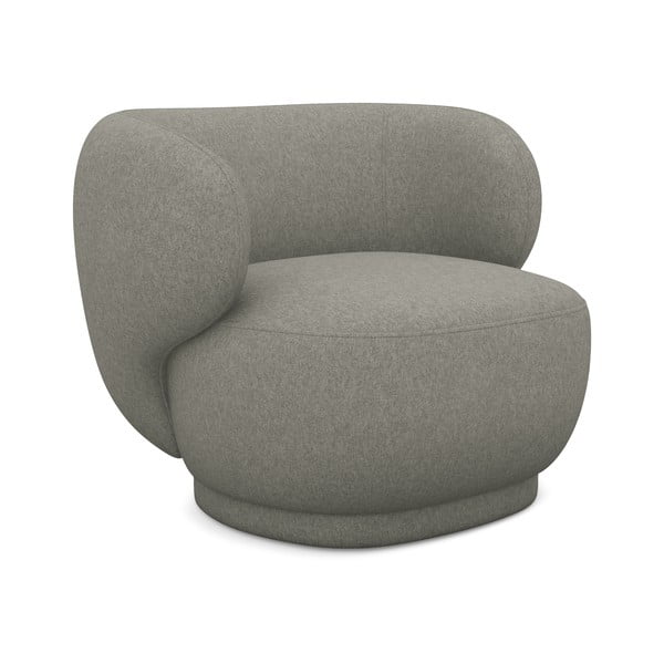 Sivé kreslo Hina – Makamii