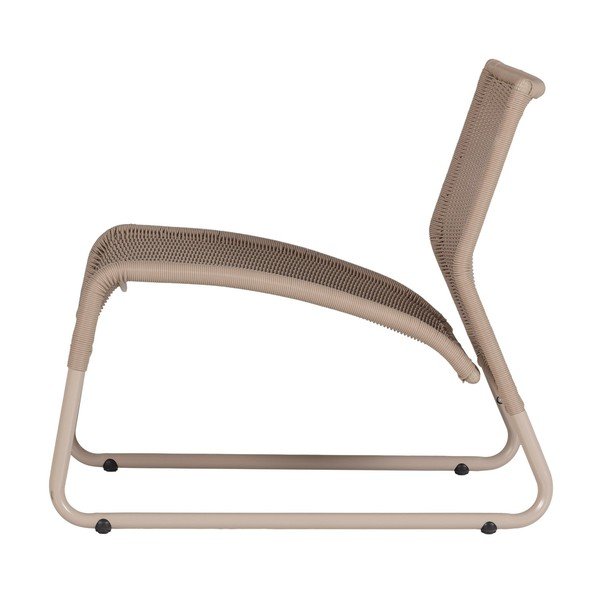 Béžové z umelého ratanu záhradné kreslo West – WOOOD-image-3