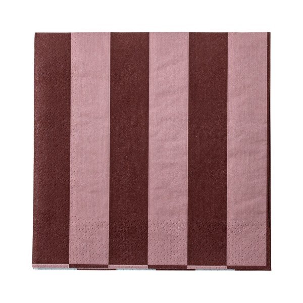Papierové obrúsky v súprave 20 ks 33x33 cm Vinia – Bloomingville-image-2