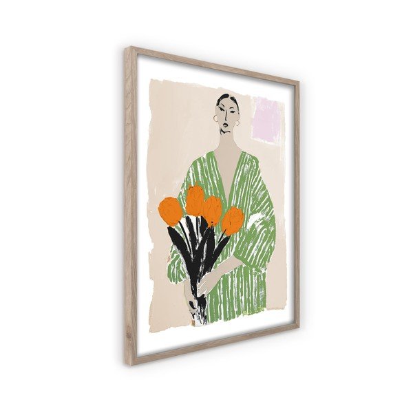Tlačený obraz s rámom 50x70 cm Stella – Styler-image-3