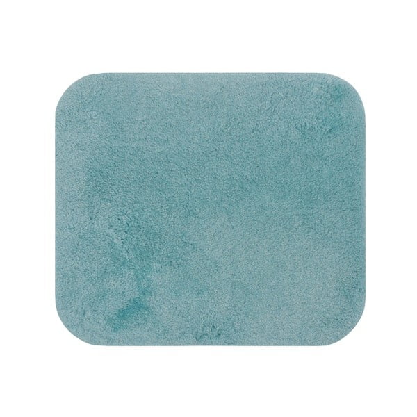 Modrá kúpeľňová predložka Confetti Miami, 50 × 57 cm