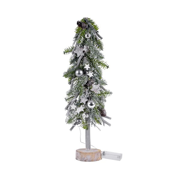 Dekorácia v tvare stromčeka s LED reťazou Ego Dekor, výška 70,5 cm