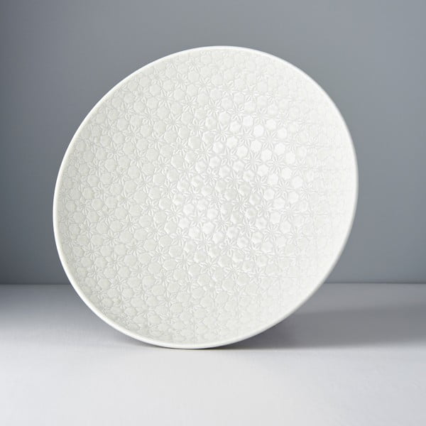 Biela keramická servírovacia misa Mij Star, ø 28 cm-image-3