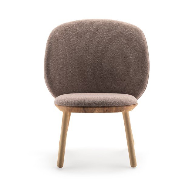 Béžové vlnené kreslo EMKO Naïve-image-2