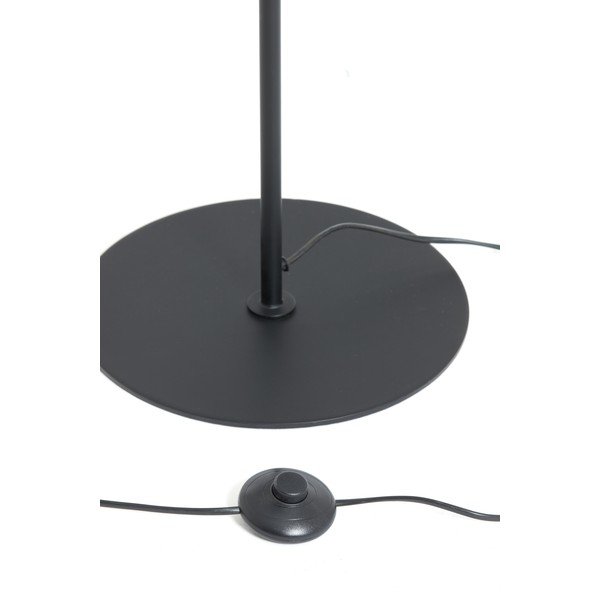 Matne čierna stojacia lampa (výška 162 cm) Finou – Light & Living-image-4