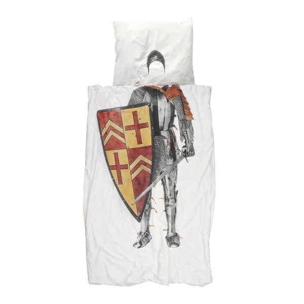 Bavlnené obliečky na jednolôžko Snurk Knight, 140 × 200 cm