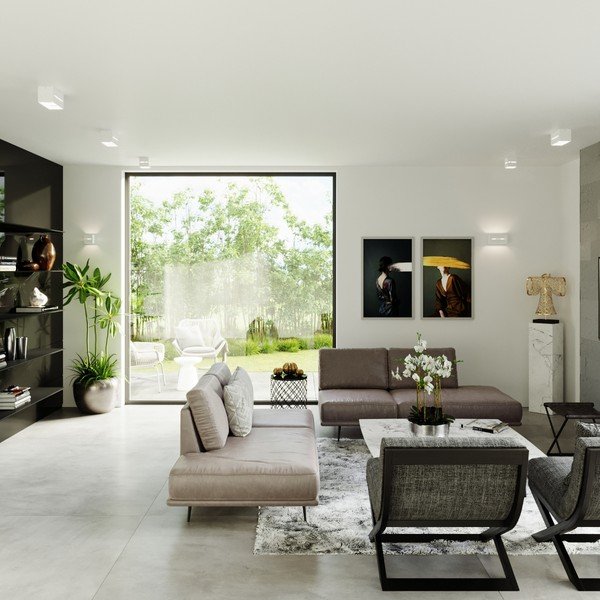 Biele nástenné svietidlo Lorum Maxi – Sollux-image-1