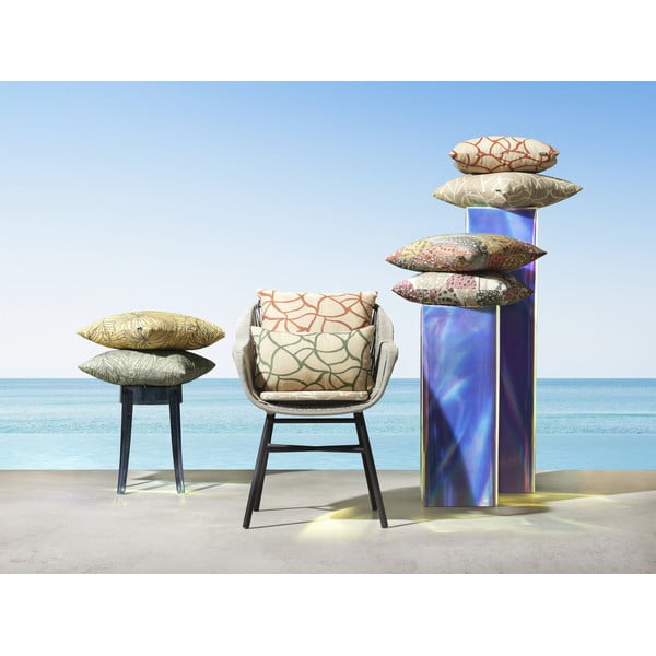 Béžovo-oranžový vonkajší vankúš Hartman Pearl, 50 x 50 cm-image-1