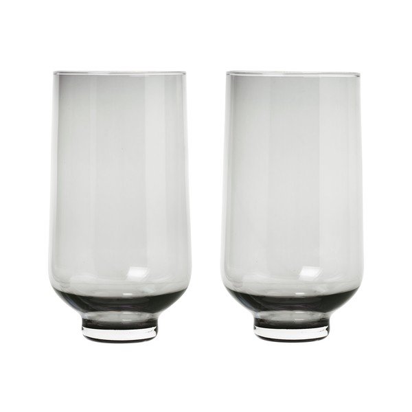 Súprava 2 čiernych pohárov Blomus Flow, 400 ml-image-2