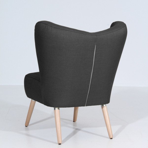Čierne kreslo Max Winzer Sari-image-4