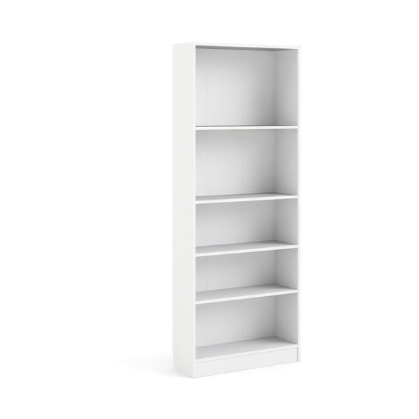 Biela knižnica Tvilum Basic, 79 x 203 cm-image-2