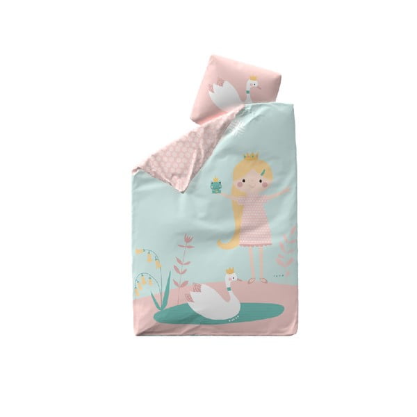 Detské bavlnené obliečky Flexa Little Princess, 140 × 200 cm + 60 × 63 cm
