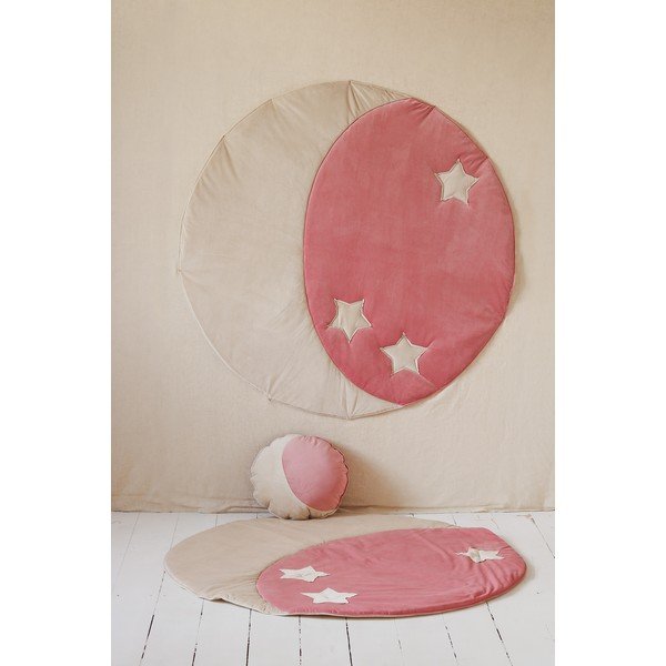 Ružová detská hracia podložka Dream Half Moon Bay - Moi Mili-image-1