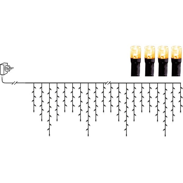 Svetelná reťaz Star Trading LED, dĺžka 11,9 m-image-3