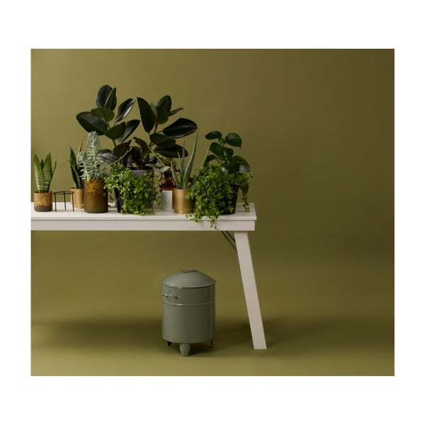 Kvetináč zlatej farby WOOOD Guus, Ø 13 cm-image-4