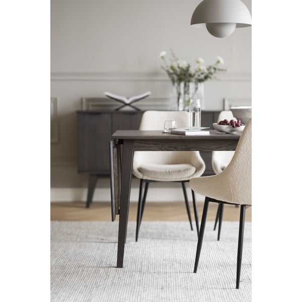 Rozkladací jedálenský stôl z dubového dreva 120x80 cm Filippa - Rowico-image-1