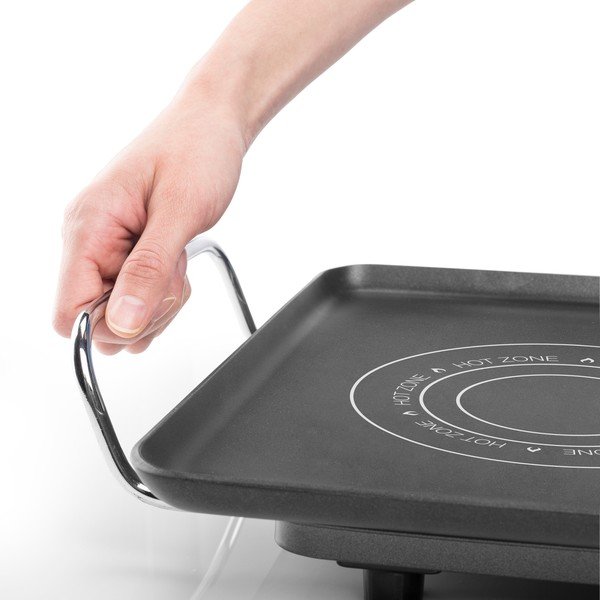 Čierny elektrický stolový gril Princess Table Chef Hot-Zone, príkon 2500W-image-3