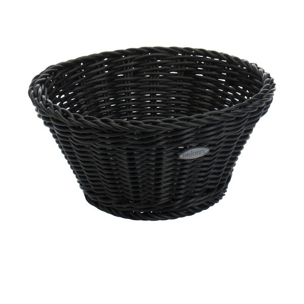 Čierny stolový košík Saleen, ø 18 cm-image-1