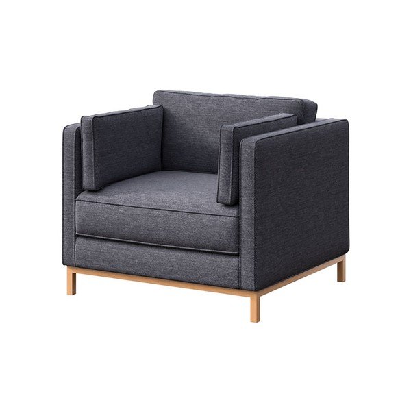 Sivé relaxačné kreslo Celerio – Ame Yens-image-2