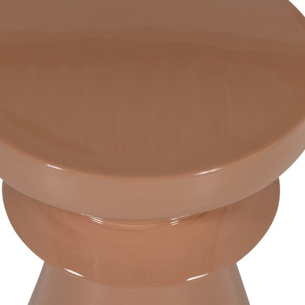 Kovový odkladací stolík ø 30 cm Fedde – WOOOD-image-3