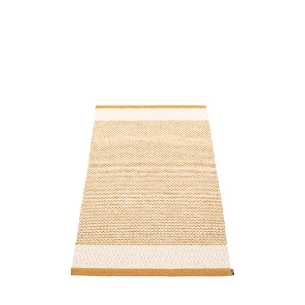 Okrovožltý vnútorný a vonkajší koberec 85x160 cm Edit Ochre – Pappelina