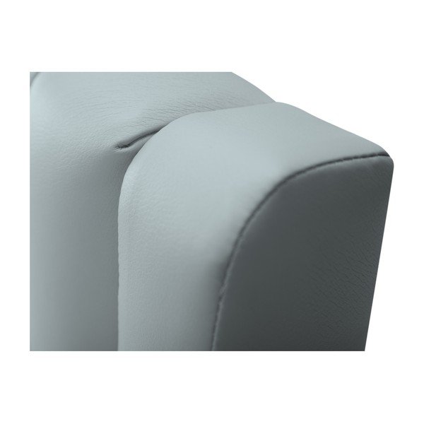 Čelo postele v striebornej farbe Cosmopolitan design Dallas, 180 × 120 cm-image-3