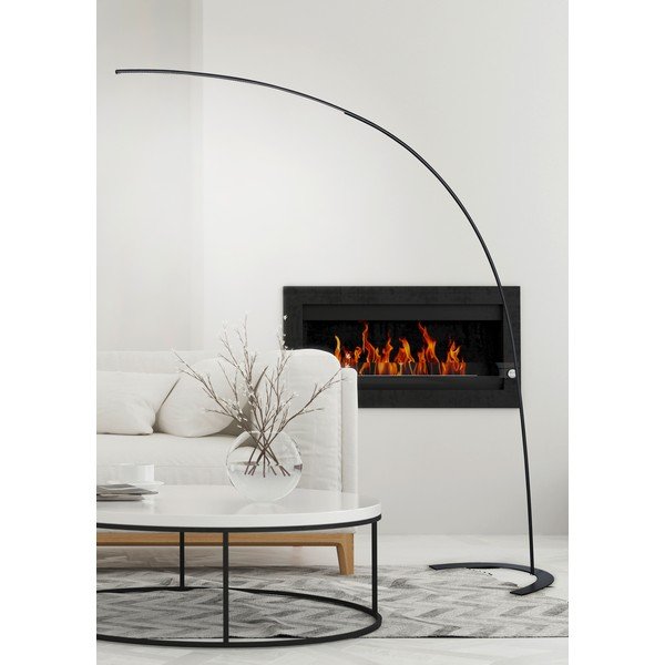 Tmavohnedá LED stojacia lampa so stmievačom (výška  210 cm) Shanghai – Trio-image-2