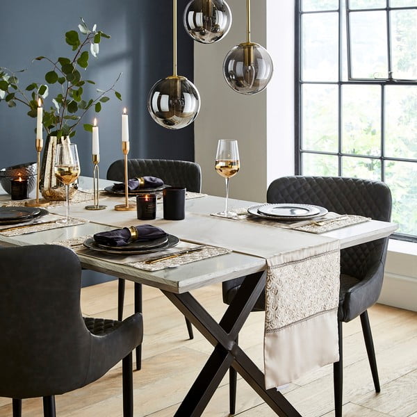 Látkové prestieranie v súprave 4 ks 30x46 cm Deco Sequin – Catherine Lansfield-image-3