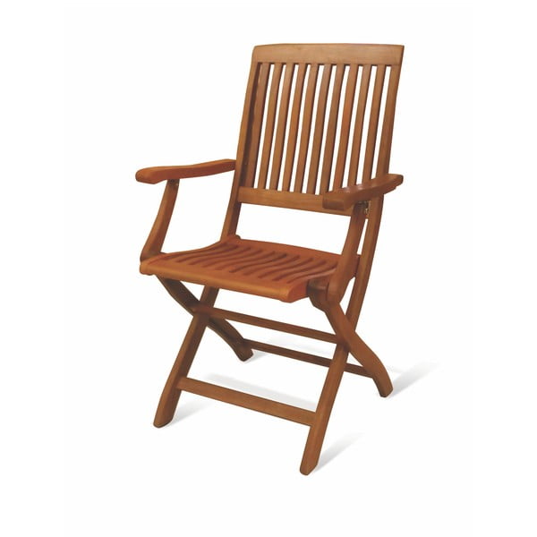 Sada 2 skladacích stoličiek z eukalyptového dreva Crido Consulting Eucalypt