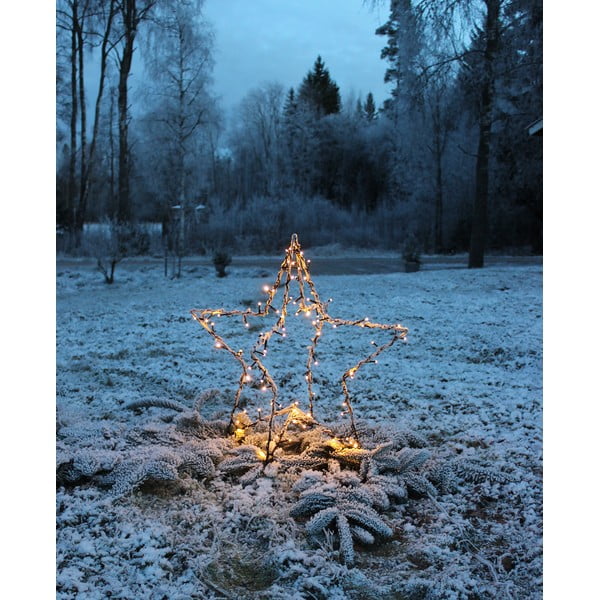 Čierna vianočná svetelná dekorácia Foldy - Star Trading-image-2