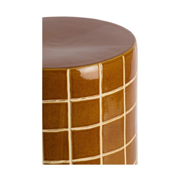 Keramický okrúhly odkladací stolík ø 33 cm Maucho – Light & Living-image-1