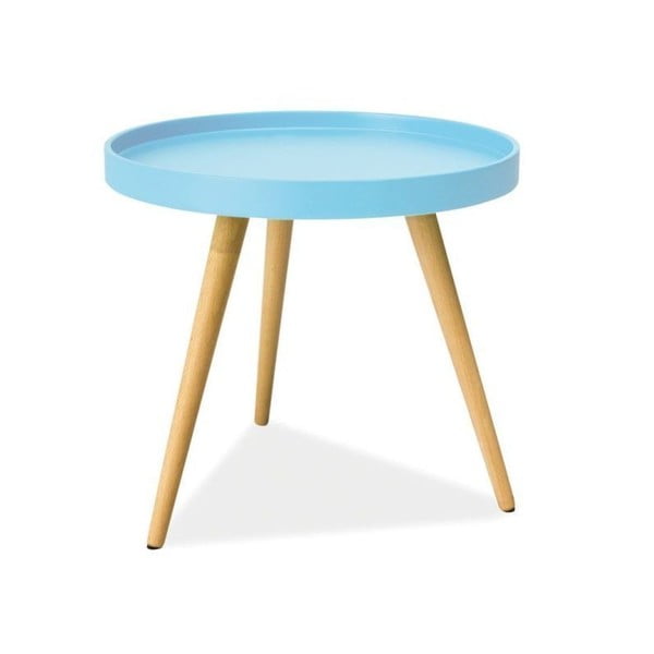 Konferenčný stolík Toni 50 cm, modrý