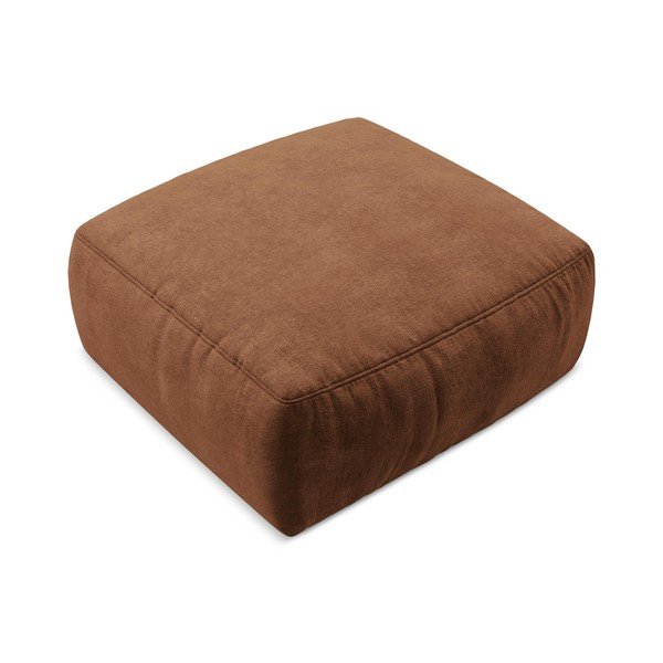 Ženilková podnožka v terakotovej farbe Kuki – Makamii-image-2