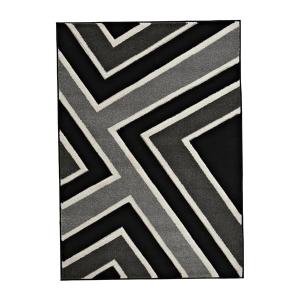 Koberec Matrix Grey Black 120x170 cm