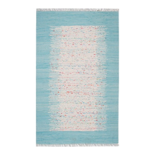 Modrý koberec Eco Rugs Akvile, 120 × 180 cm