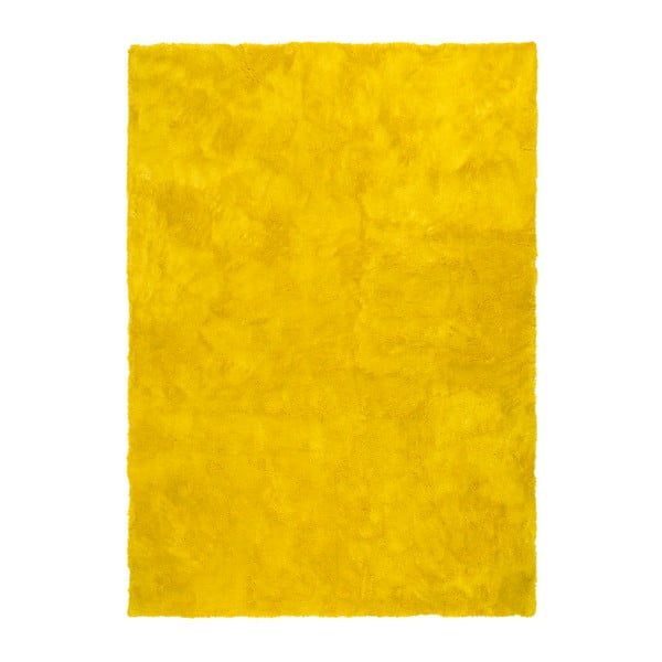 Žltý koberec Universal Nepal Liso Amarillo, 60 × 110 cm
