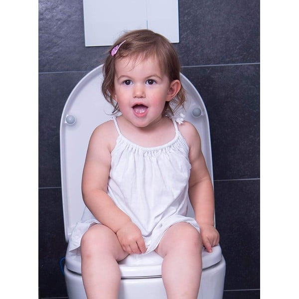 Svetlosivé detské WC sedadlo Bella Bambina – Rotho-image-1