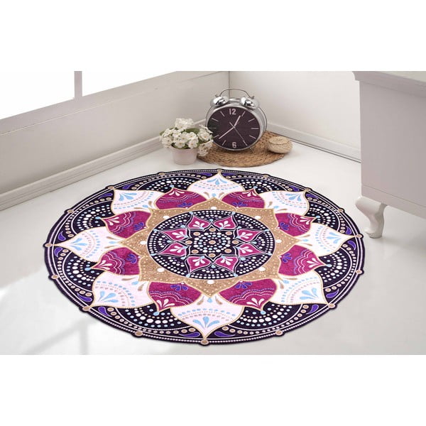 Koberec Vitaus Keluna, ⌀ 100 cm-image-2