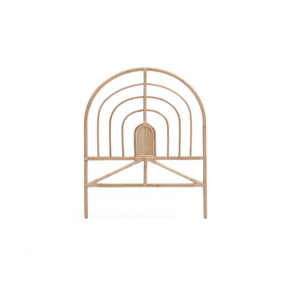 Ratanové čelo postele v prírodnej farbe 90x110 cm Sundberg - Kave Home