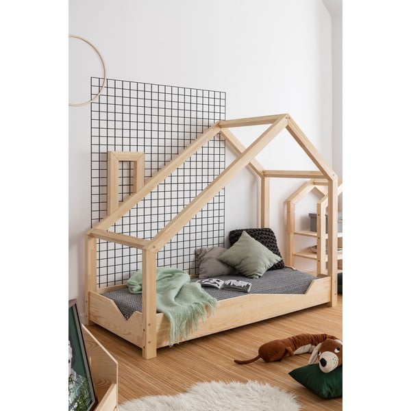 Domčeková posteľ z borovicového dreva Adeko Luna Adra, 90 x 180 cm-image-3