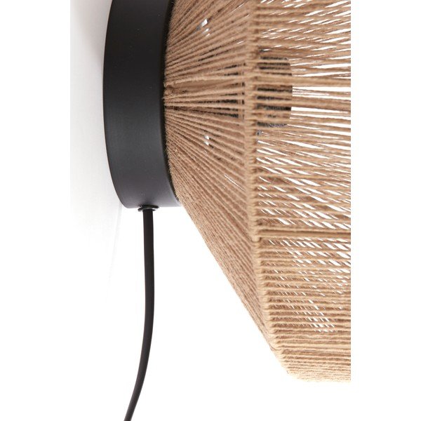 Nástenné svietidlo v prírodnej farbe ø 31 cm Lyra – Light & Living-image-1