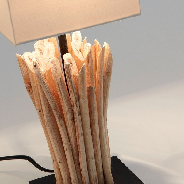 Béžová stolová lampa Kave Home Poob-image-2