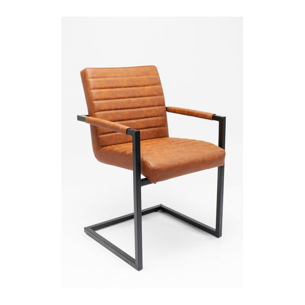 Sada 2 hnedých stoličiek Kare Design Barone