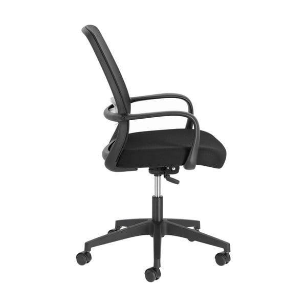 Čierna kancelárska stolička Melva – Kave Home-image-4