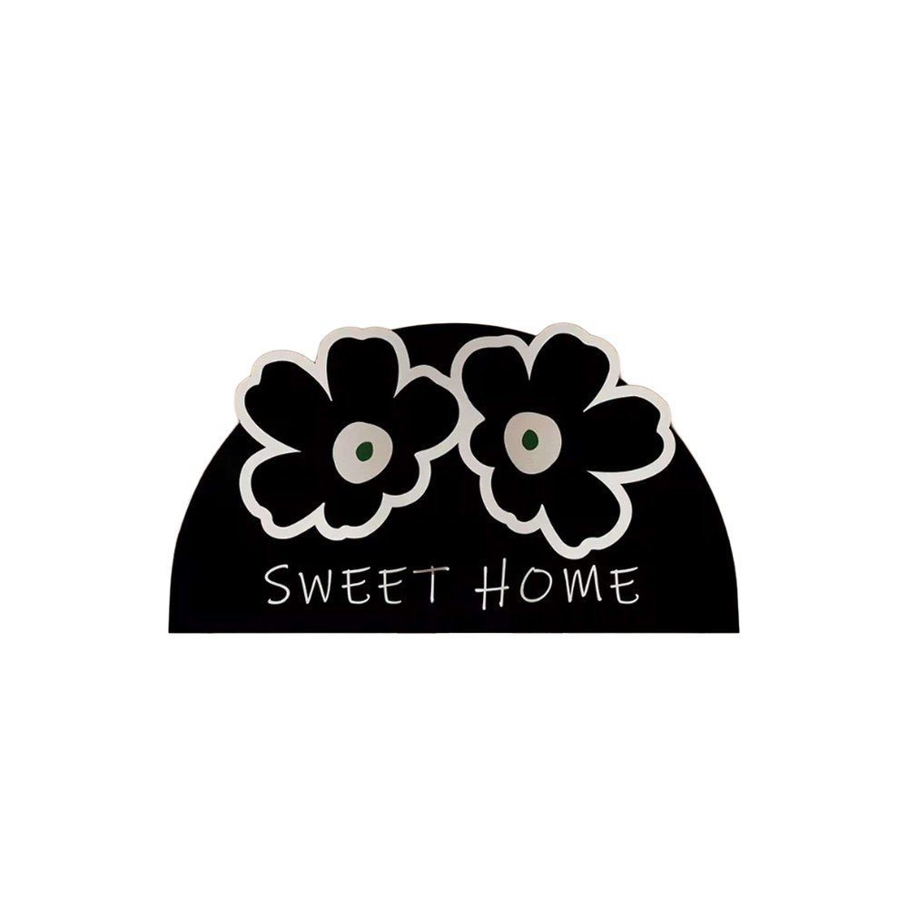 Čierna kúpeľňová predložka 60x100 cm Miedo – Foutastic