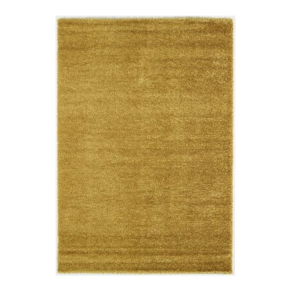 Horčicovožltý koberec Calista Rugs Luceme, 120 x 170 cm