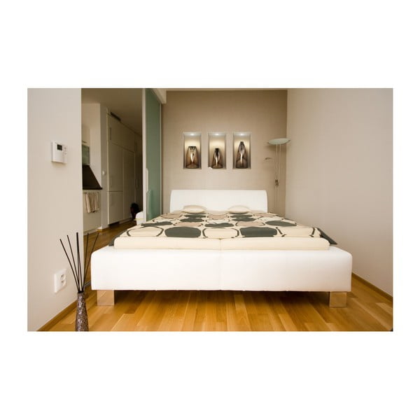 Sada 3 samolepiek s 3D efektom Ambiance Wooden Vases-image-3