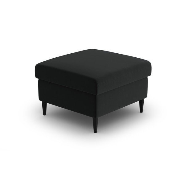 Čierna zamatová podnožka Kyoto – Cosmopolitan Design-image-2