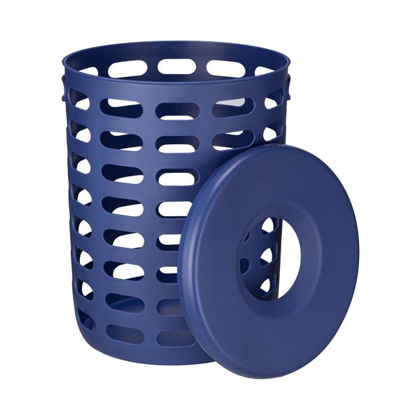 Modrý plastový kôš na bielizeň Korie – Blomus-image-1